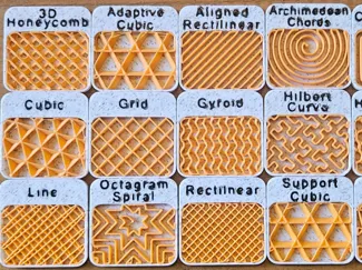 Bambu compatible (24mm) infill swatches