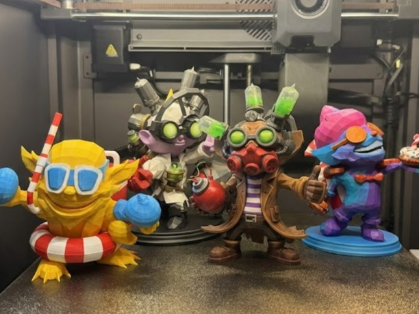 Ziggs Low Poly Collection - League of Legends