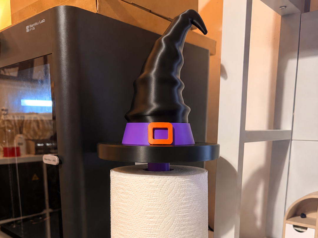 Witch Hat Paper Towel Holder – No AMS Halloween - 1