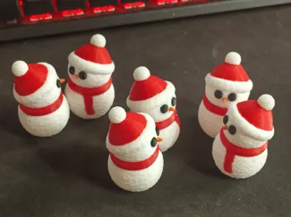 cute mini snowman
