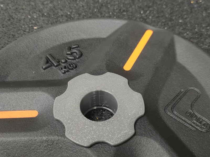 Barbell - Dumbbell adapter 50mm weight on 28mm bar