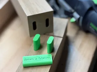 Festool 8mm Dry Fit Dominos