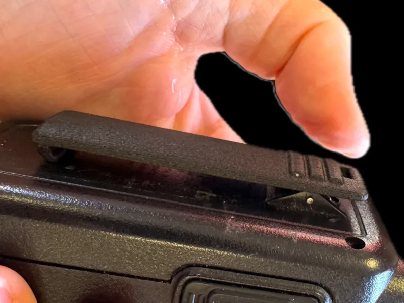 Belt Clip for Luxorpars Walkie-Talkie (Recreated)