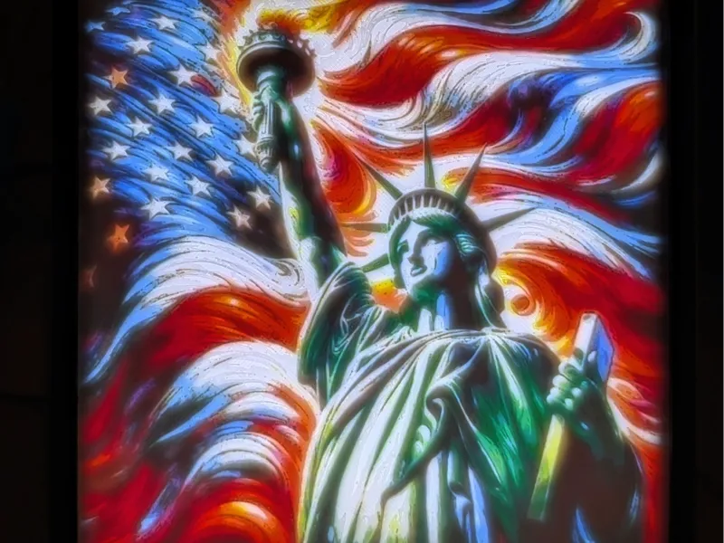 American Liberty Color Litho