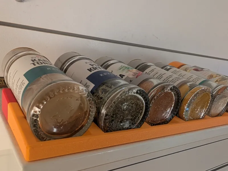 Spice jar holder (1-7 jars versions)