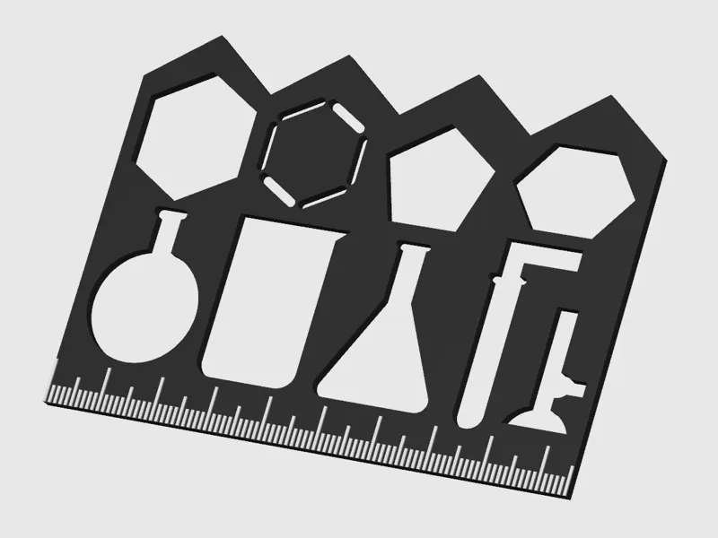 Chemistry drawing card