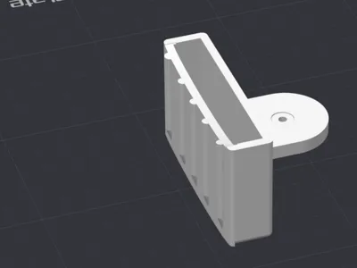 Connection Bracket for Wooden bedrails to frame