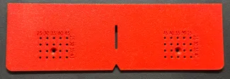 Drill guide for cabinet door handle ikea 96mm