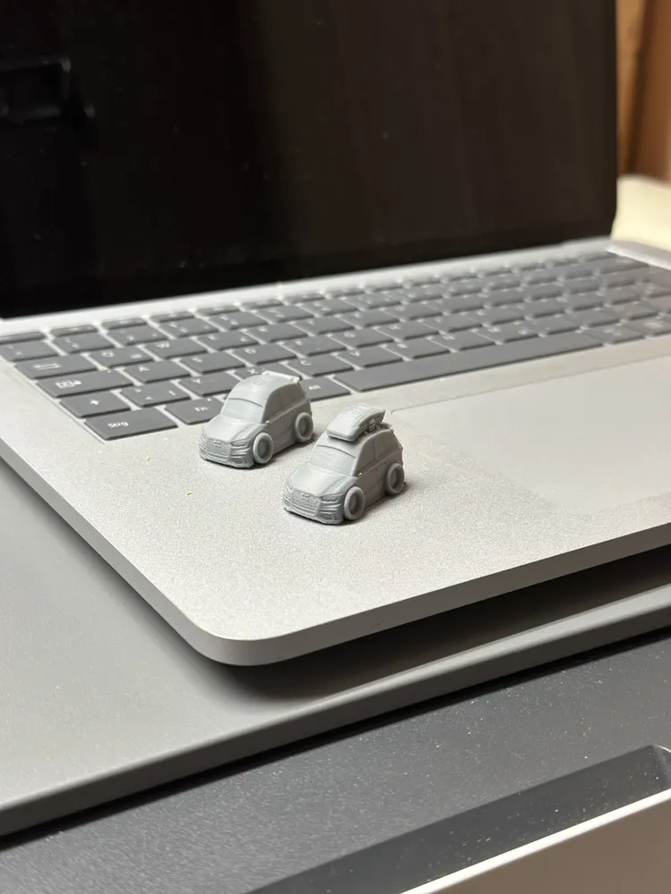 Mini Chibi Audi RS6 Keychain - Free 3D Print Model - MakerWorld
