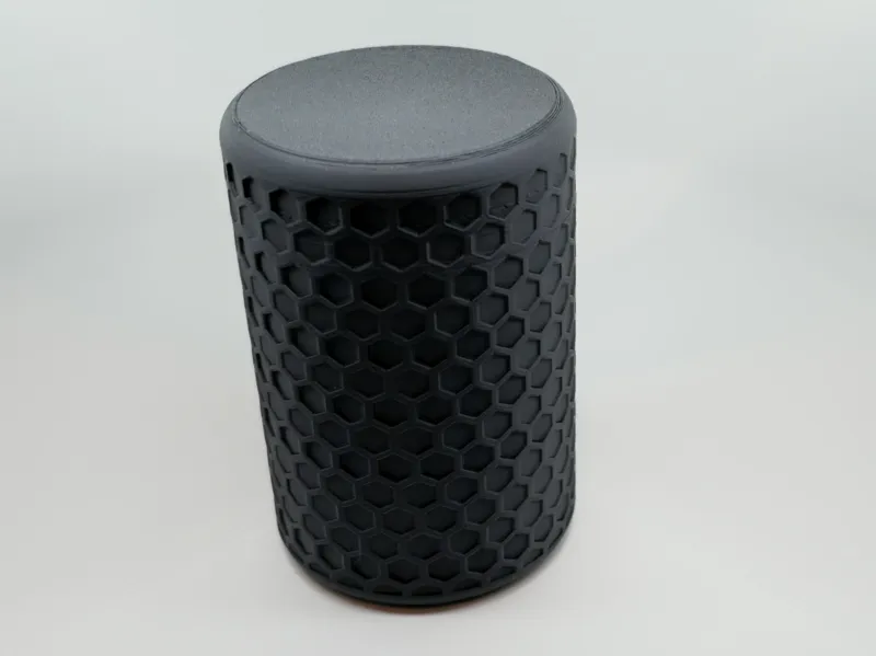 Hexagon Pattern Container
