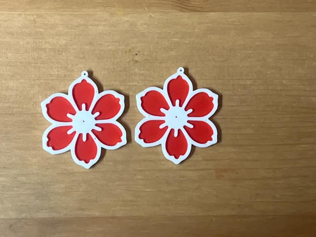 flower earrings