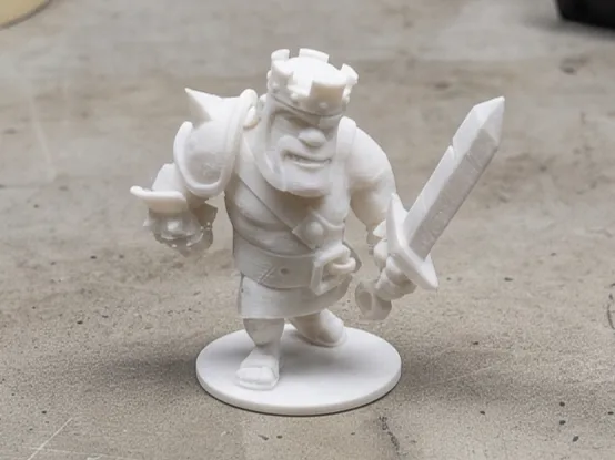 Clash Of Clans Barbarian King 3D Print Model 29