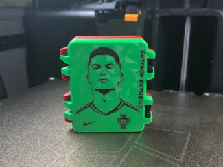 Porta Figurinhas Copa 2026 • Cristiano Ronaldo CR7