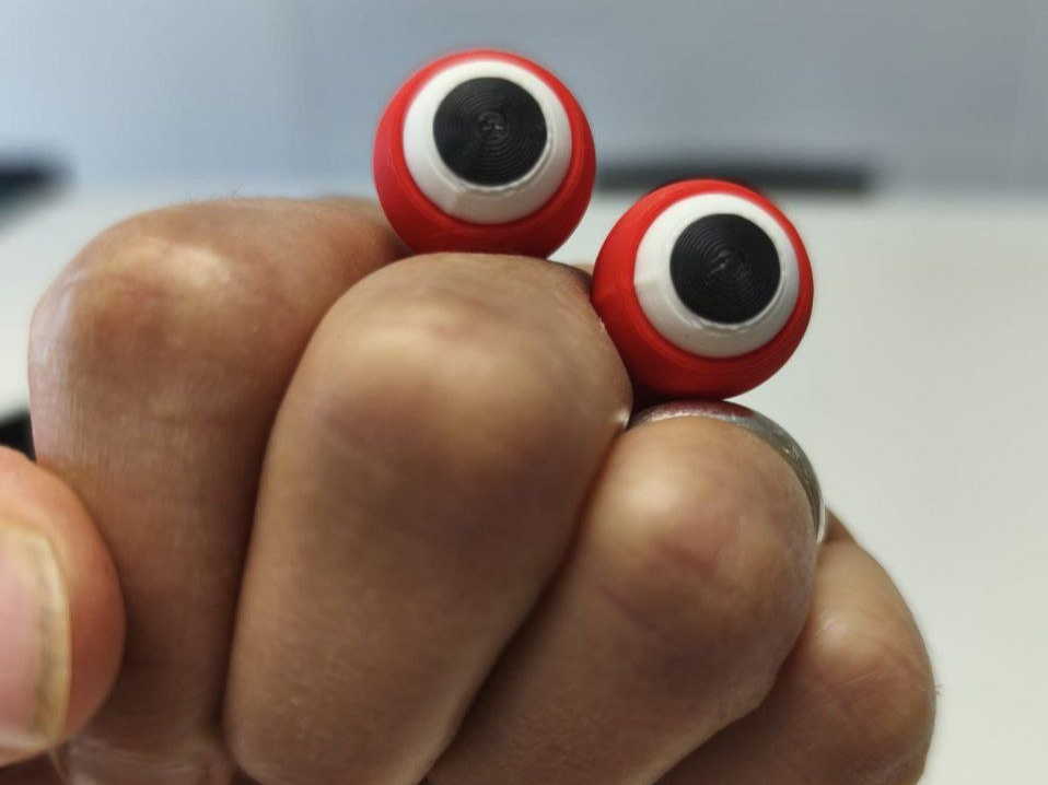 Ojos Ergonómicos para Dedos - Optimizado para AMS