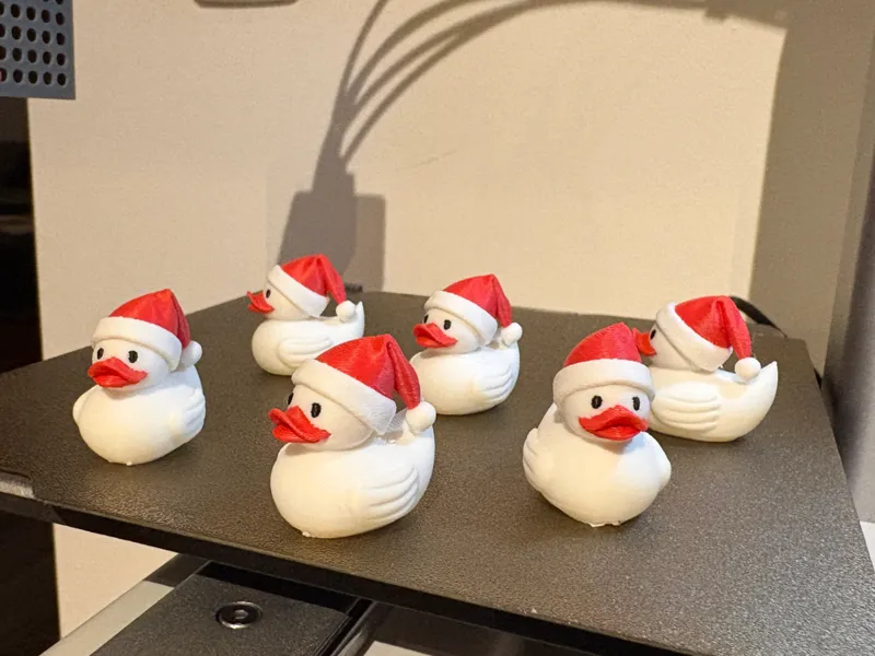 Christmas Quackie Duck
