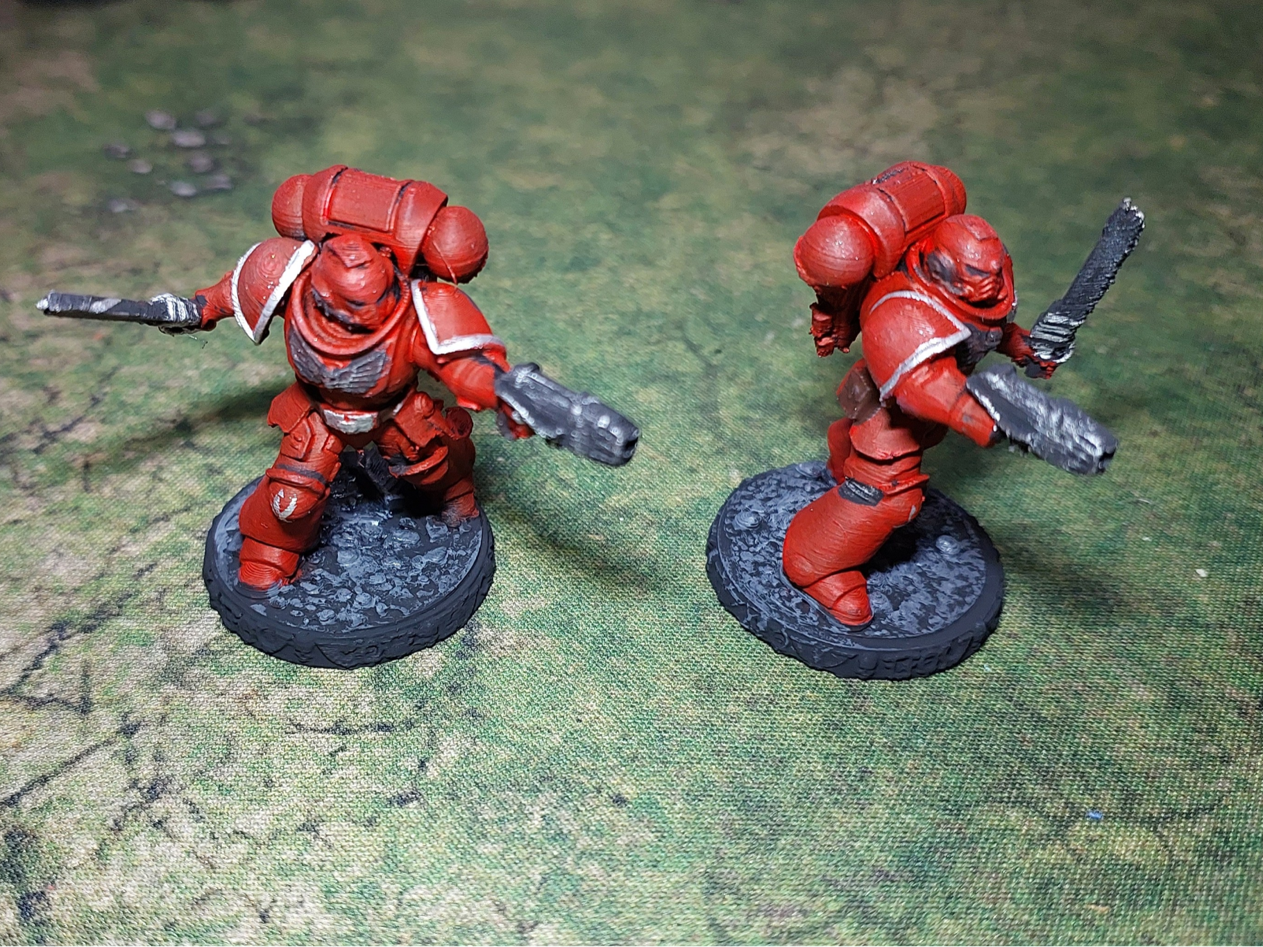 The red men with little pew pews - 1