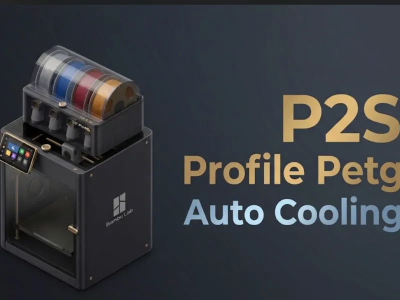 P2S - Profile Petg - Auto Cooling