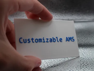 Customizable Card (AMS)