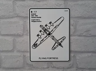 B-17 Flying Fortress - Blueprint