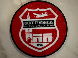 Quedgeley Wanderers FC coaster
