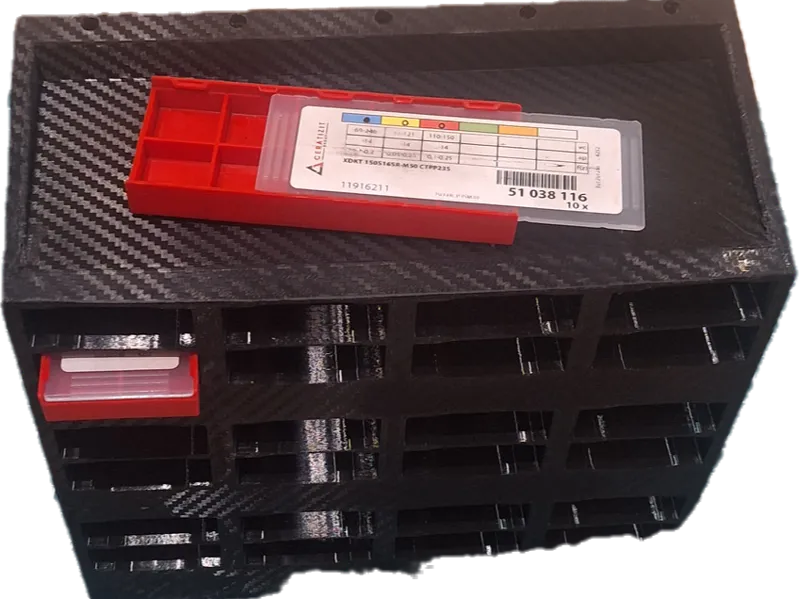 organizer for milling insert box ,CNC