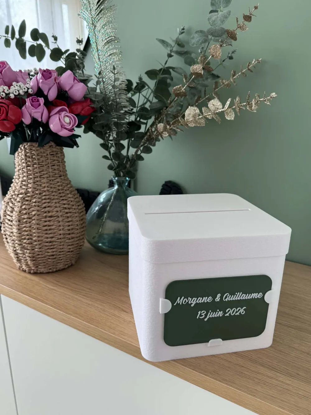 Customizable Label Card Box NO AMS - Free 3D Print Model - MakerWorld