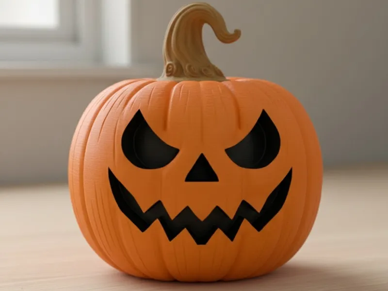 Jack-O’-Lantern with Twisted-Stem (pumpkin)