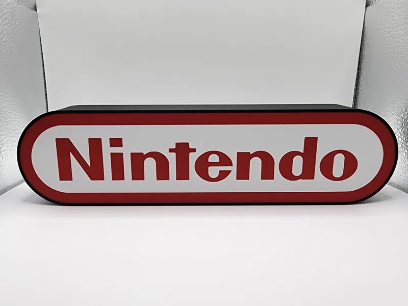 Nintendo Logo (Light Up Sign)