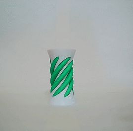 Spiral Passthrough Barrel Vortex Fidget