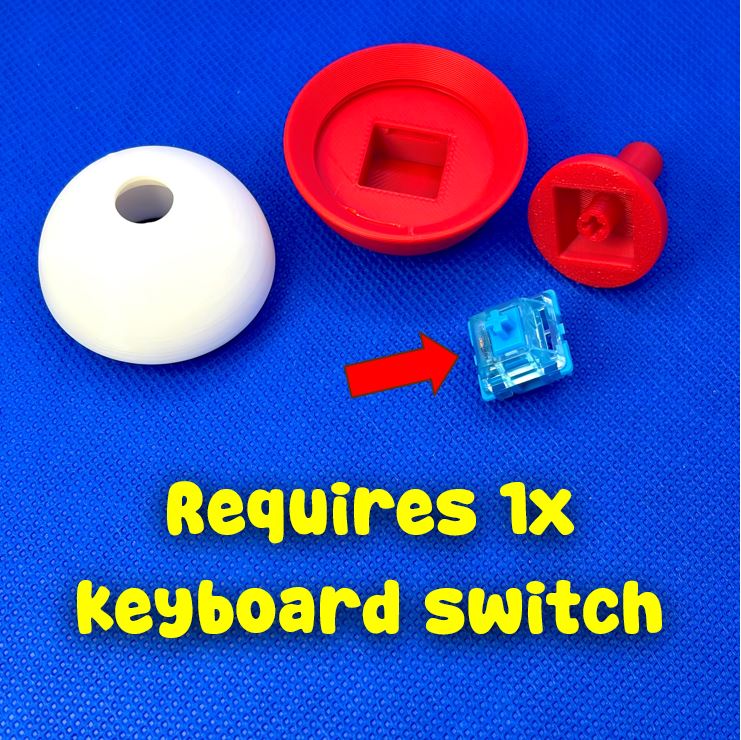 Fishing Bobber Clicker Fidget Toy (~45 mins) - 1