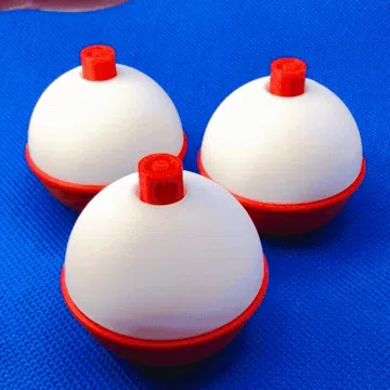 Objeto manipulable: Fishing Bobber Clicker Fidget Toy (~45 mins) — vista de referencia 3