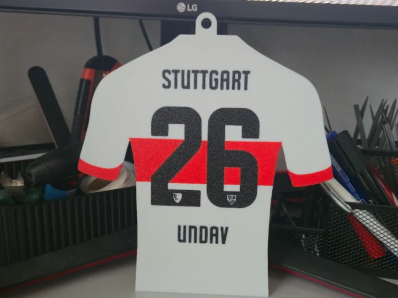 Deniz Undav Trikot Wand Deko 