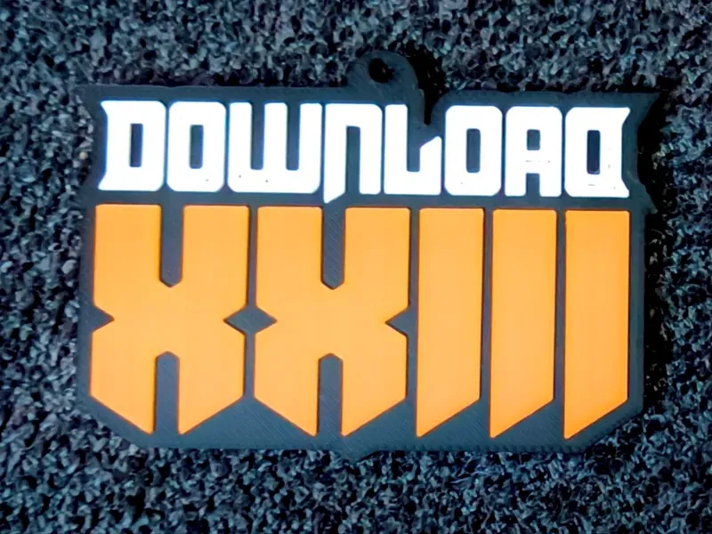 DownloadXXIII Keychain