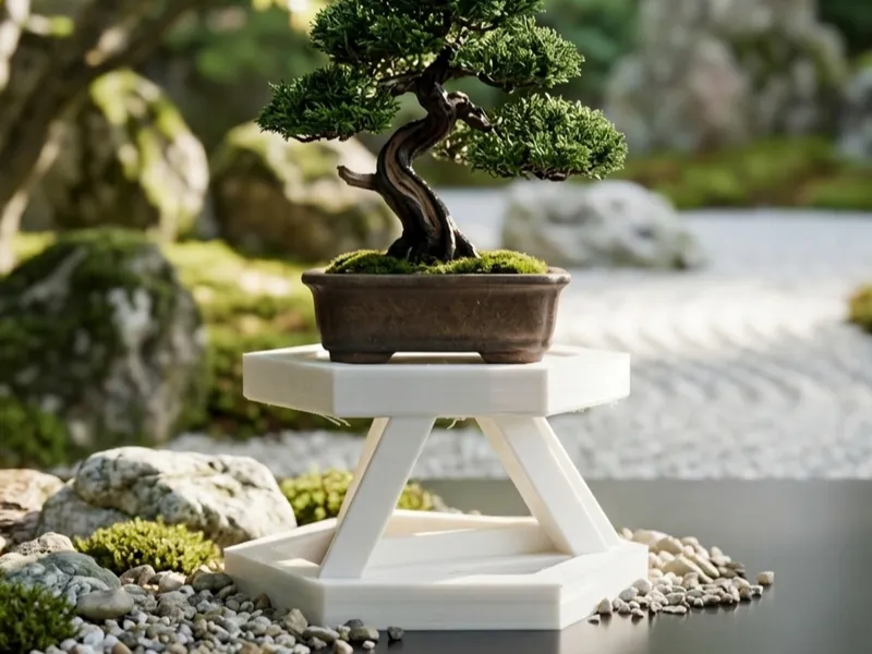 Struttura Esagonale Porta Bonsai