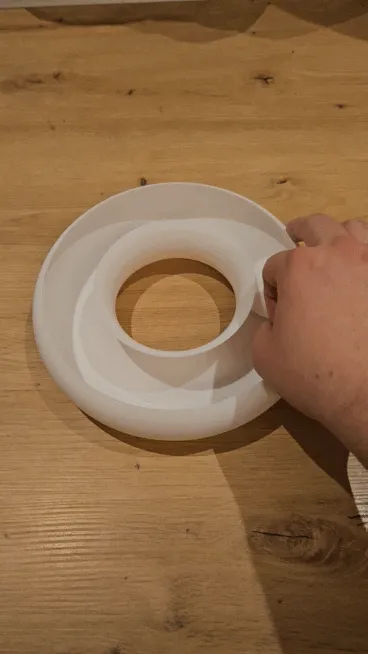 Cat Ring Toy Donut - Inifinty Ball Loop view 3
