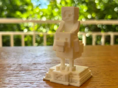 Minecraft Chicken Jockey - Knight Chess Piece 