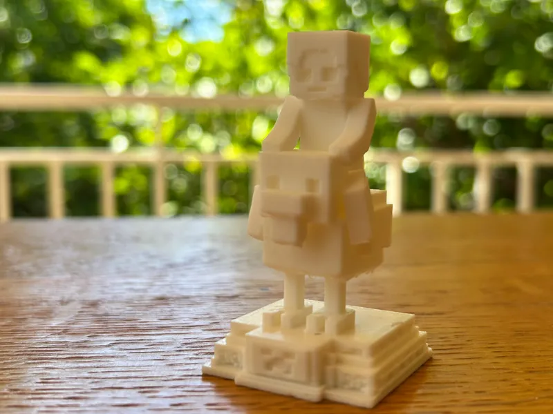 Minecraft Chicken Jockey - Knight Chess Piece 