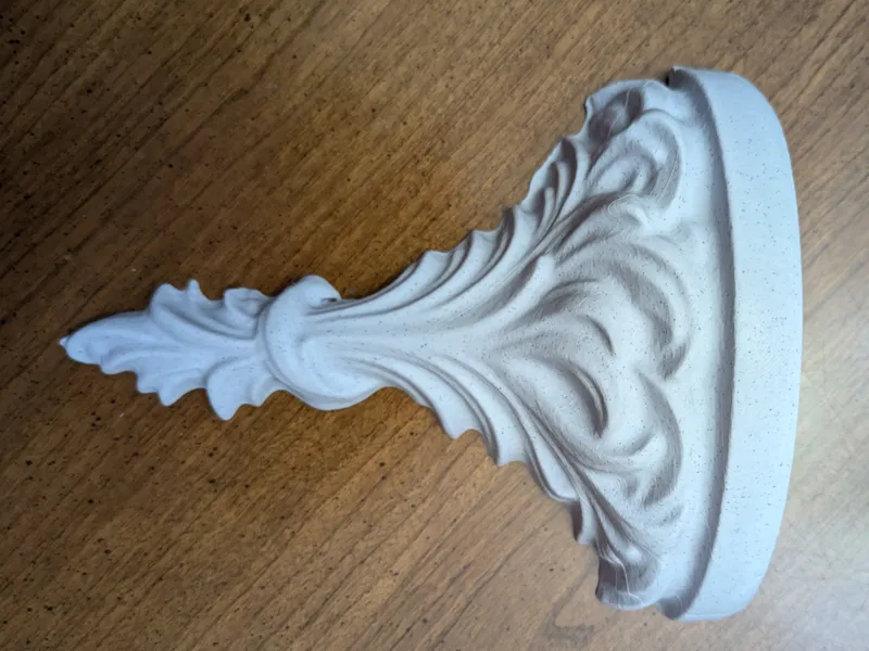 Old Wall Shelf 3d Scanned