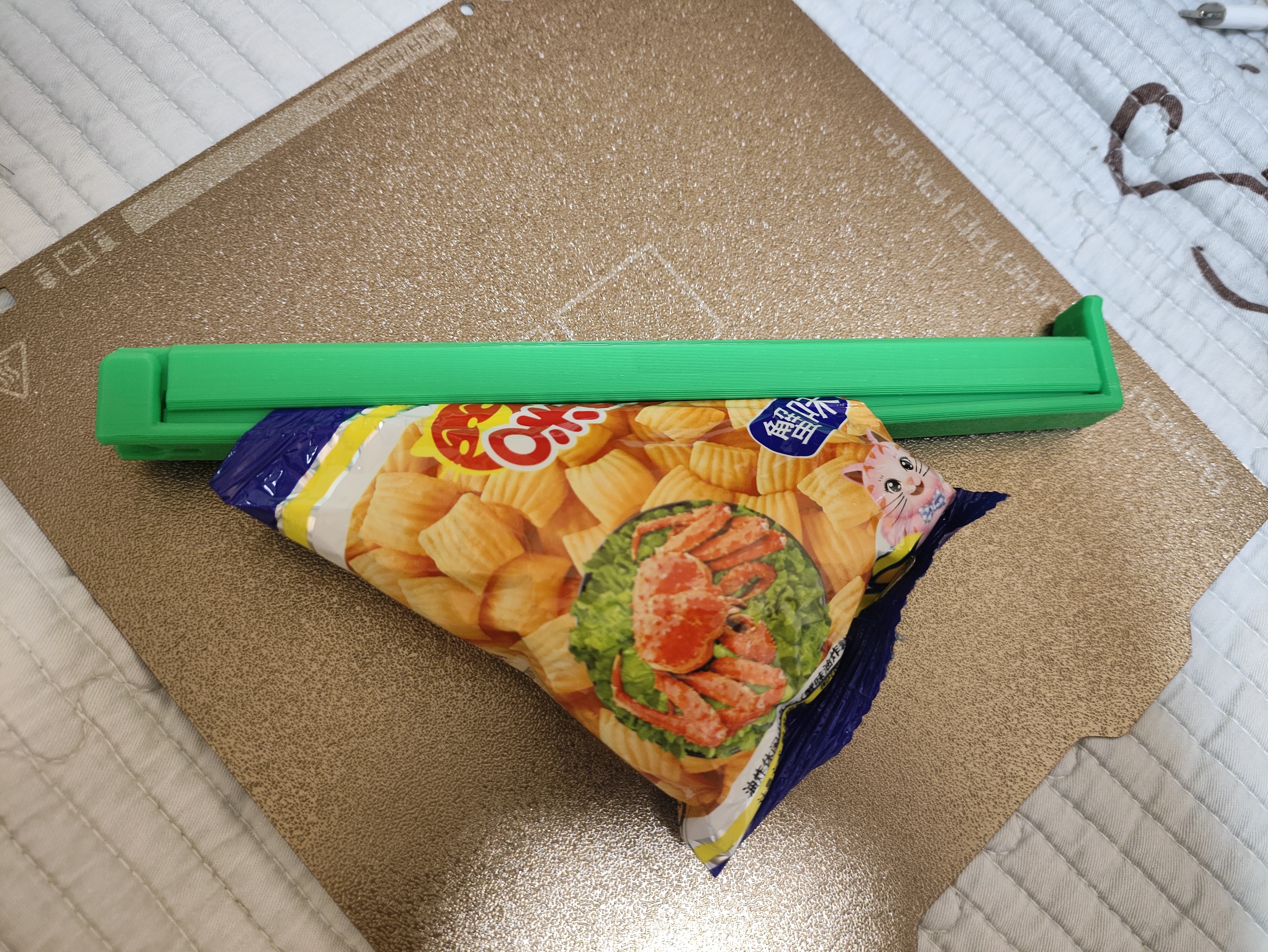 Miniatura 3 do modelo 3D 零食夹子、封口夹