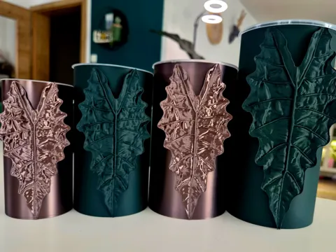 Maceta decorativa: Alocasia Sanderiana Bull self watering planter — referencia de MakerWorld
