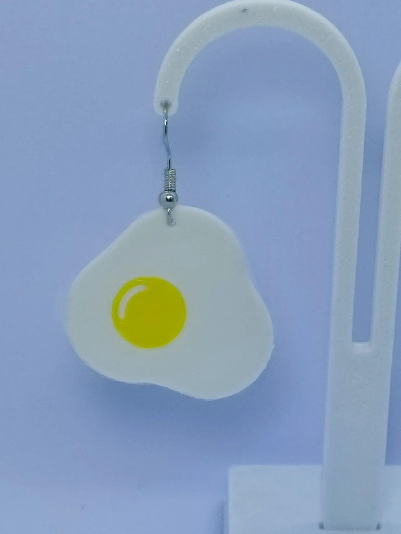 Pendientes huevo frito view 4