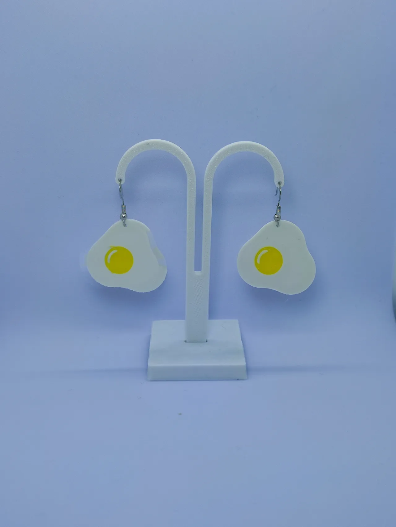 Pendientes huevo frito view 3