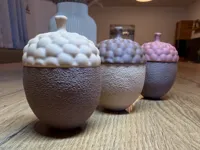Textured Acorn Decor – Fall Accent