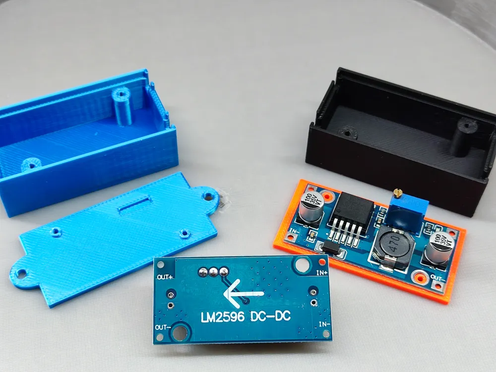 Case for LM2596 DC-DC Regulator by Runkel MakerWorld: Download Free 3D ...