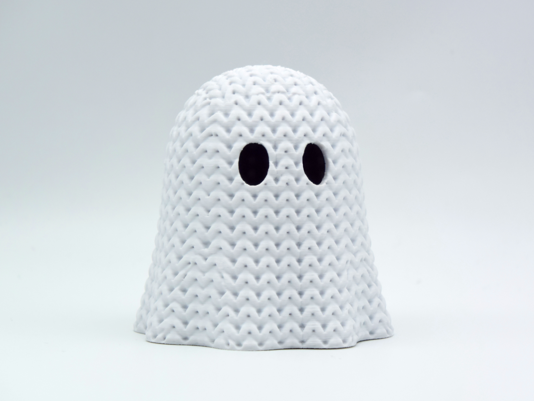 Knitted Halloween Ghost