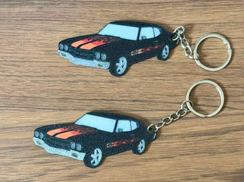 Chevelle ss 70s KeyChain