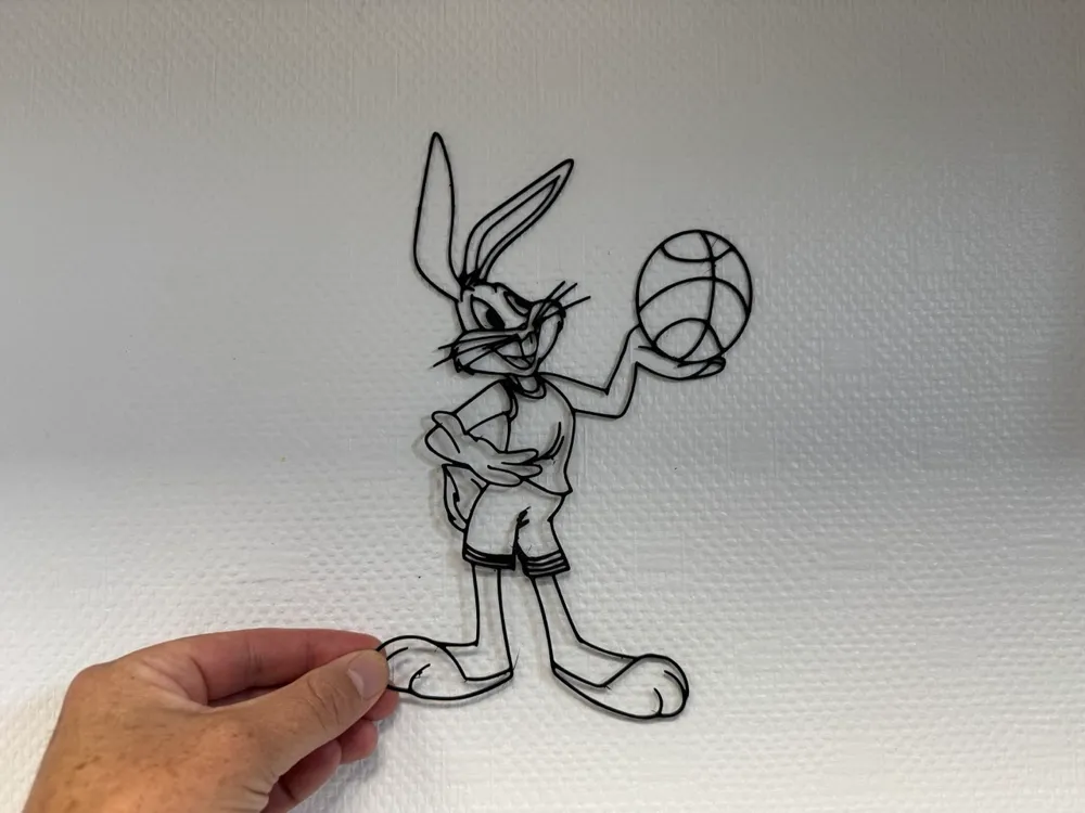 Decor Bugs Bunny Space Jam by G3dFactory MakerWorld