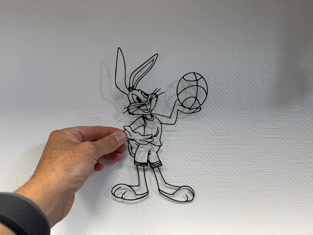 Decor Bugs Bunny Space Jam by G3dFactory MakerWorld
