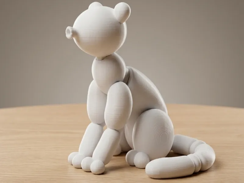 Escultura Gato Globo – Figura Decorativa Moderna