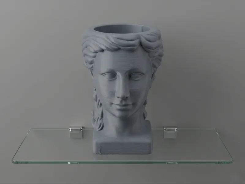 Modern Muse - Minimalist Bust Planter